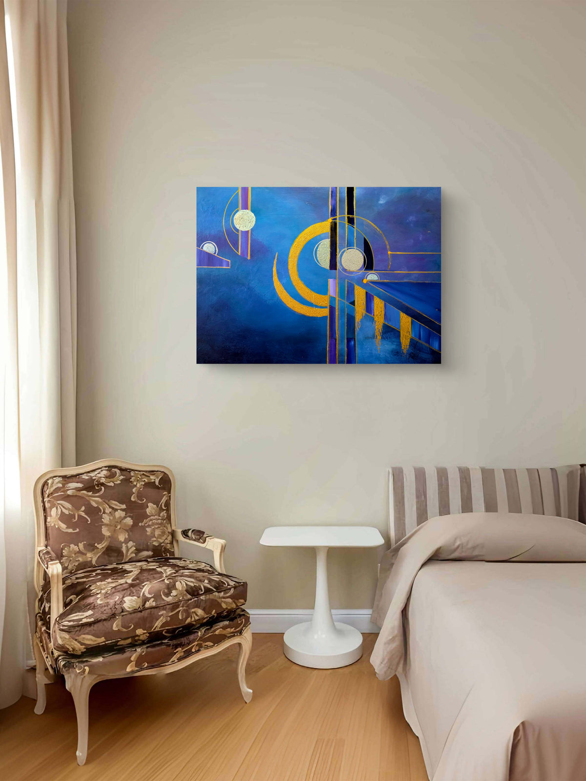 My Own Pace contemporary abstract by Jasmina Mendoza