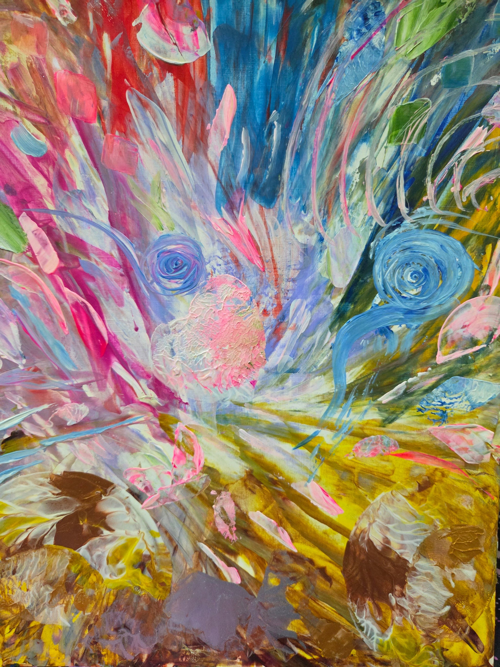 The Soul’s Nature – Original Acrylic Painting by Jasmina Mendoza - 0