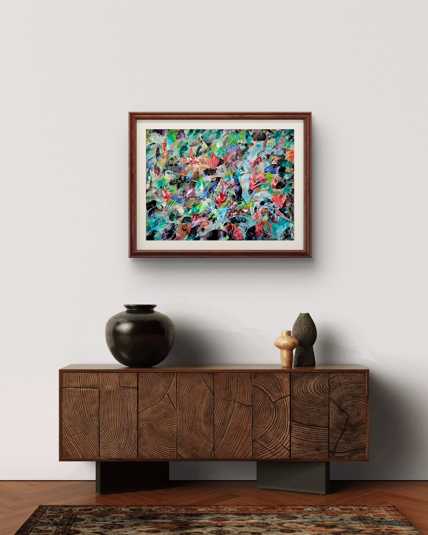 Deep Into Nature – Original Acrylic Painting by Jasmina Mendoza - 7