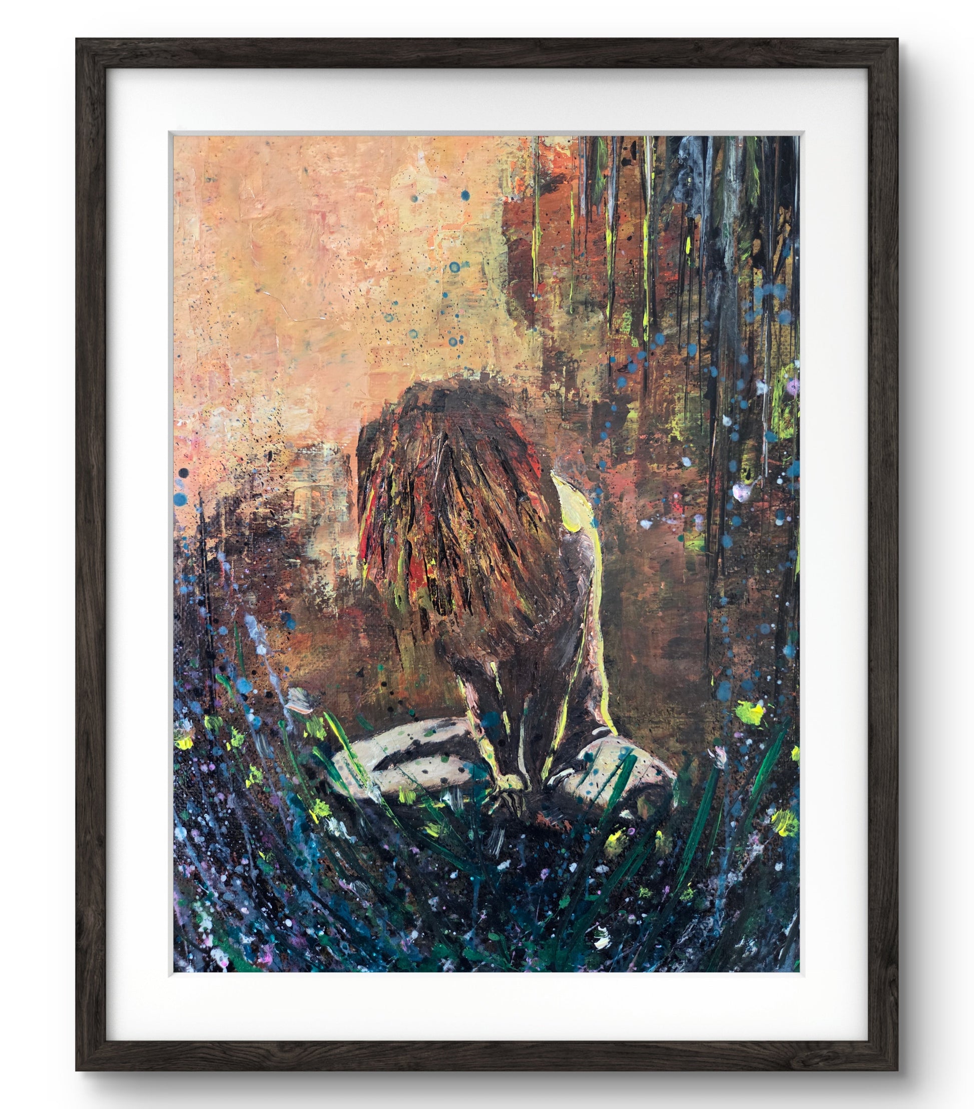 Metamorphosis original acrylic painting by Jasmina Mendoza - 5