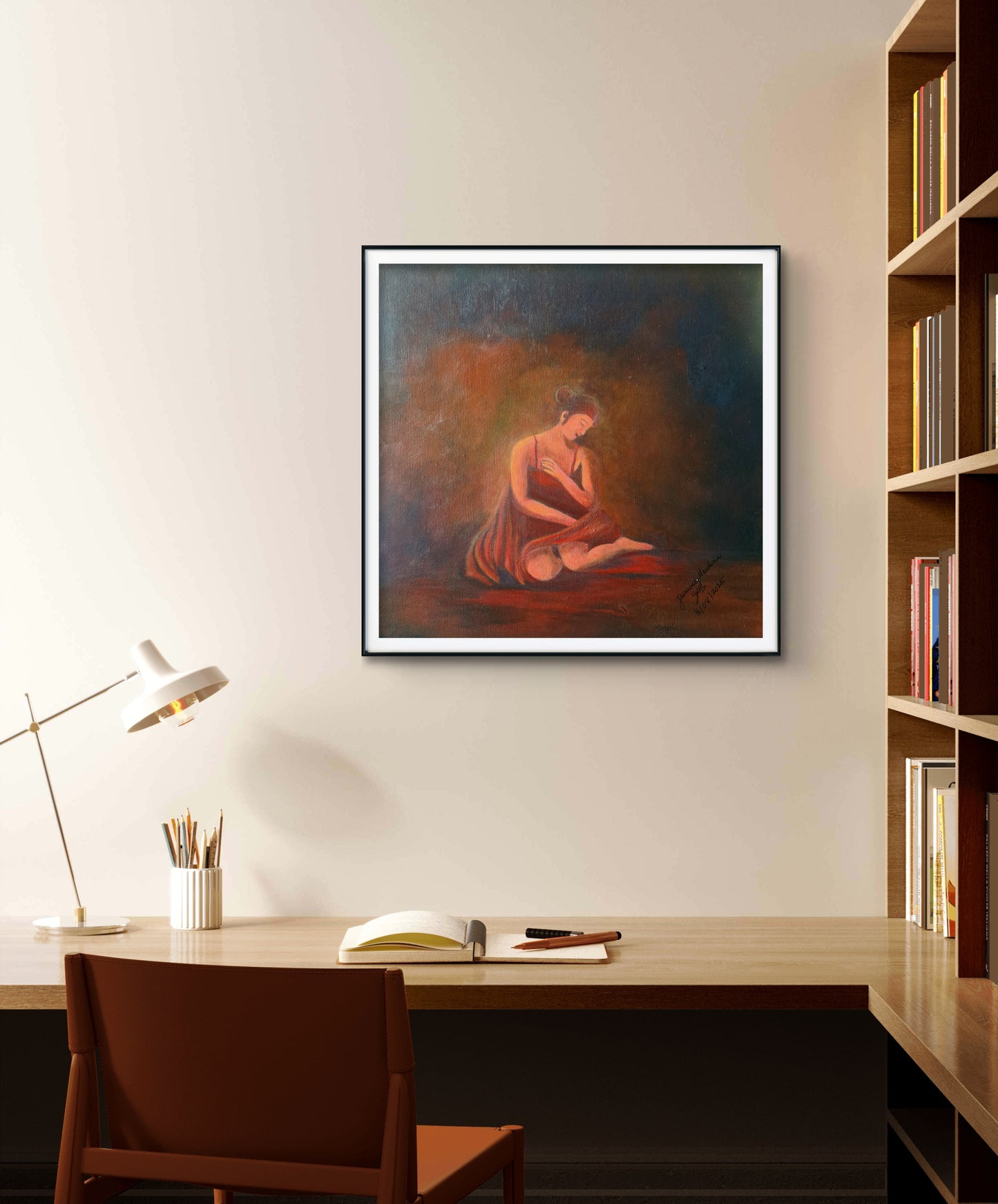 Vulnerability – Original Acrylic Painting by Jasmina Mendoza - 5