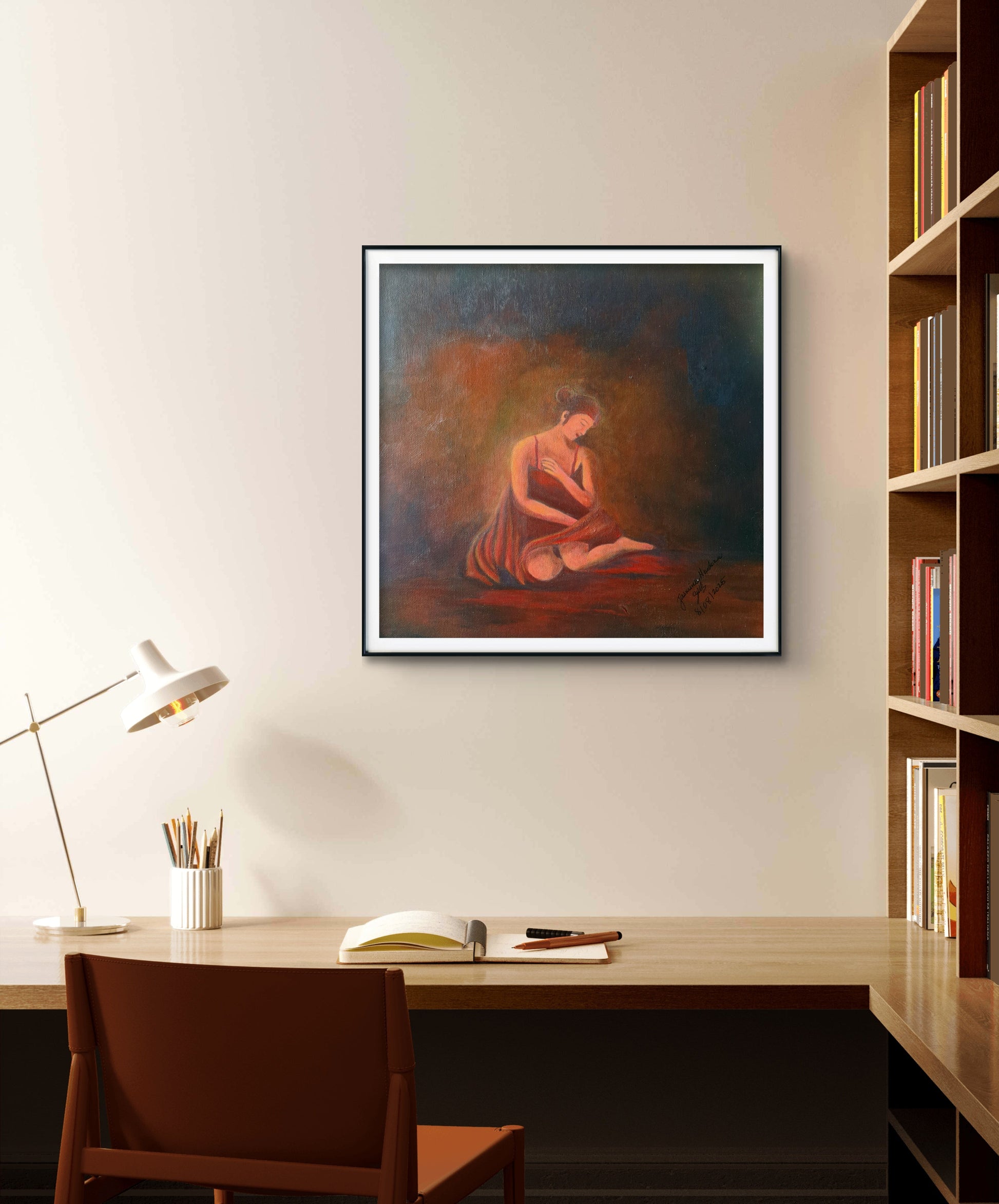 Vulnerability – Original Acrylic Painting by Jasmina Mendoza - 5