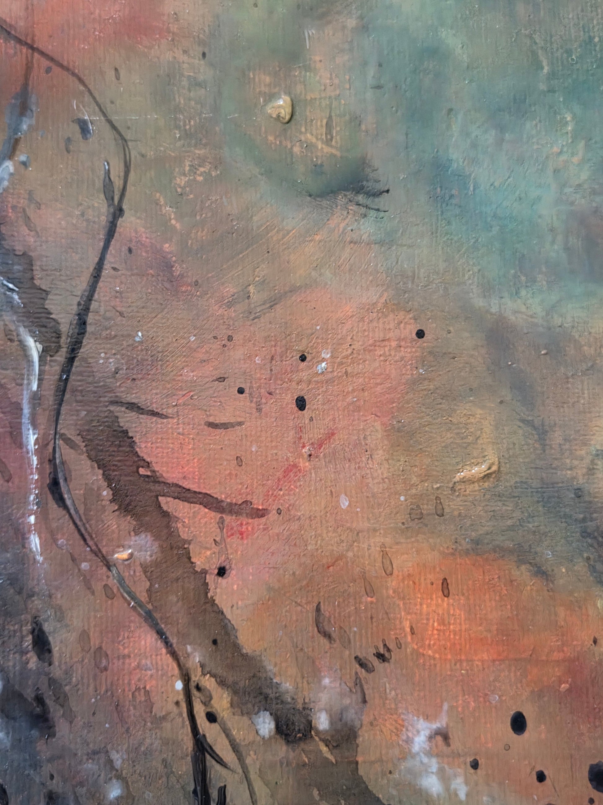 Think Without Limits original acrylic painting by Jasmina Mendoza - 2