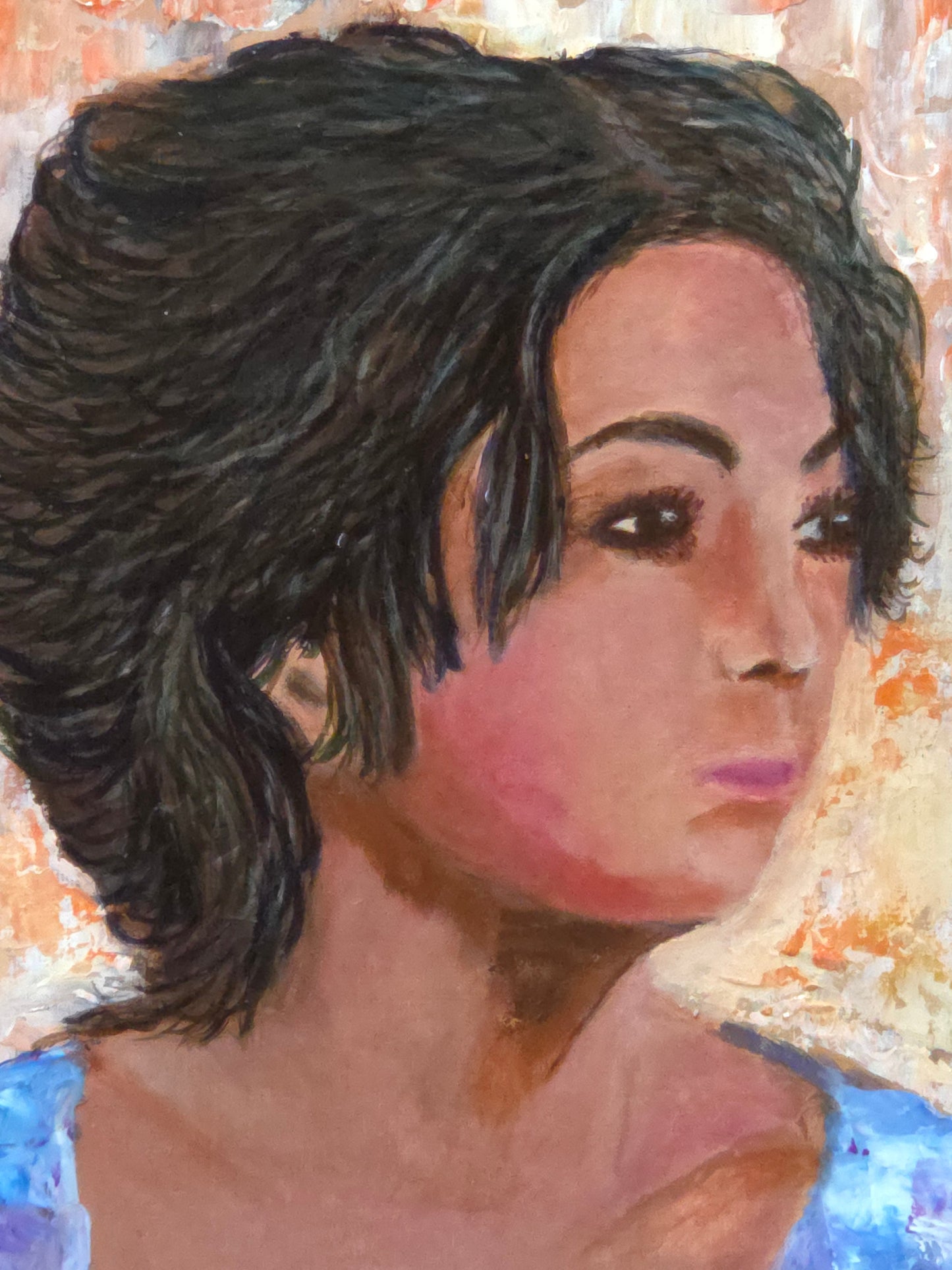 Behind The Quiet Garden – Original Painting by Jasmina Mendoza - 25