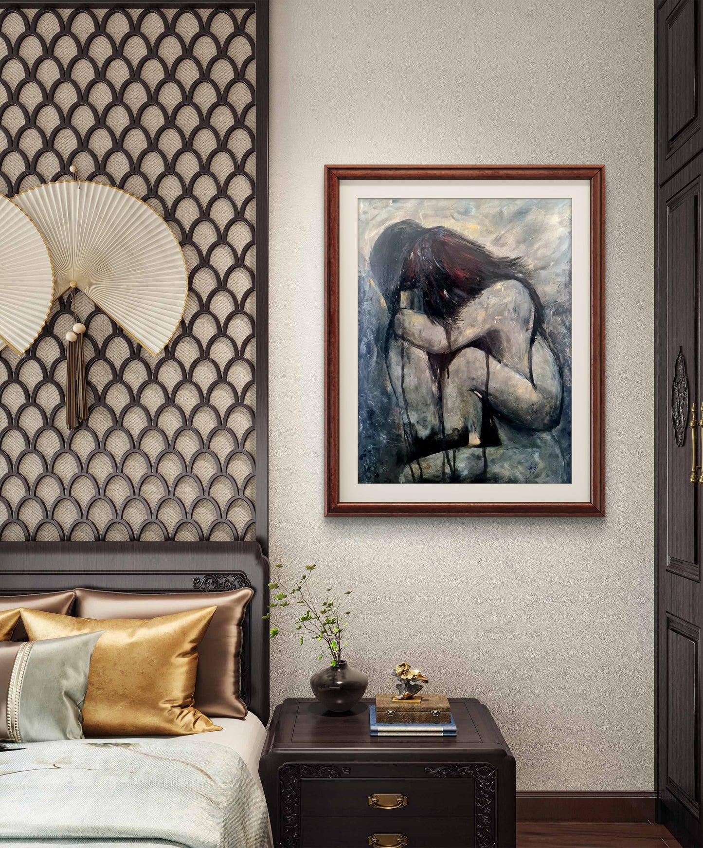 Caught in Your Arms - Original Painting | Art is my Universe