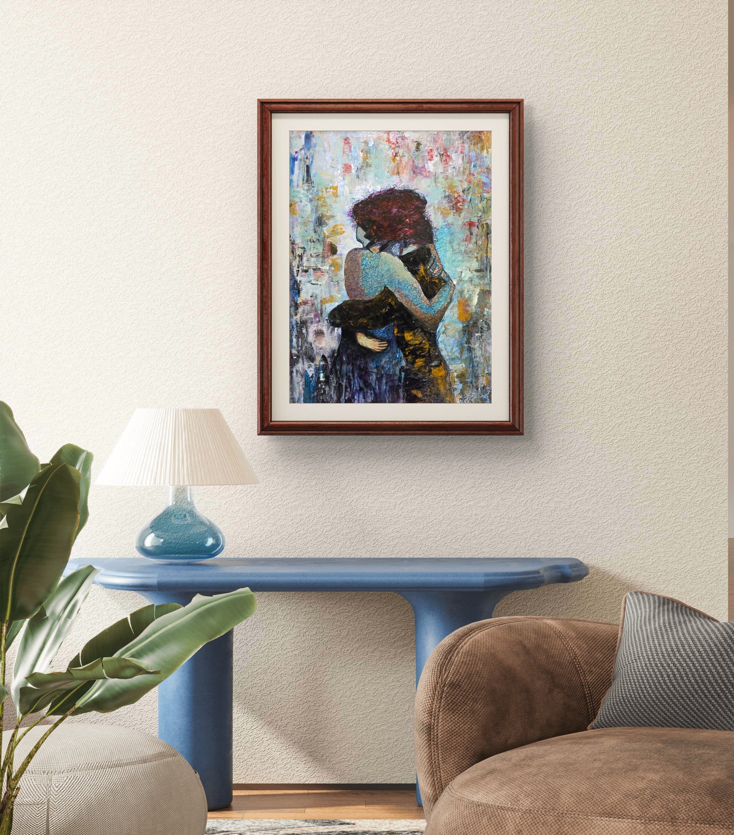 Between Two Heartbeats – Original Painting by Jasmina Mendoza - 6