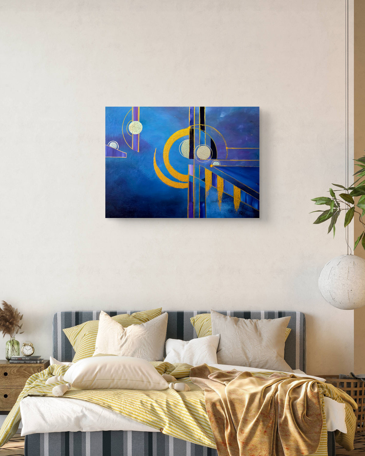 My Own Pace contemporary abstract by Jasmina Mendoza