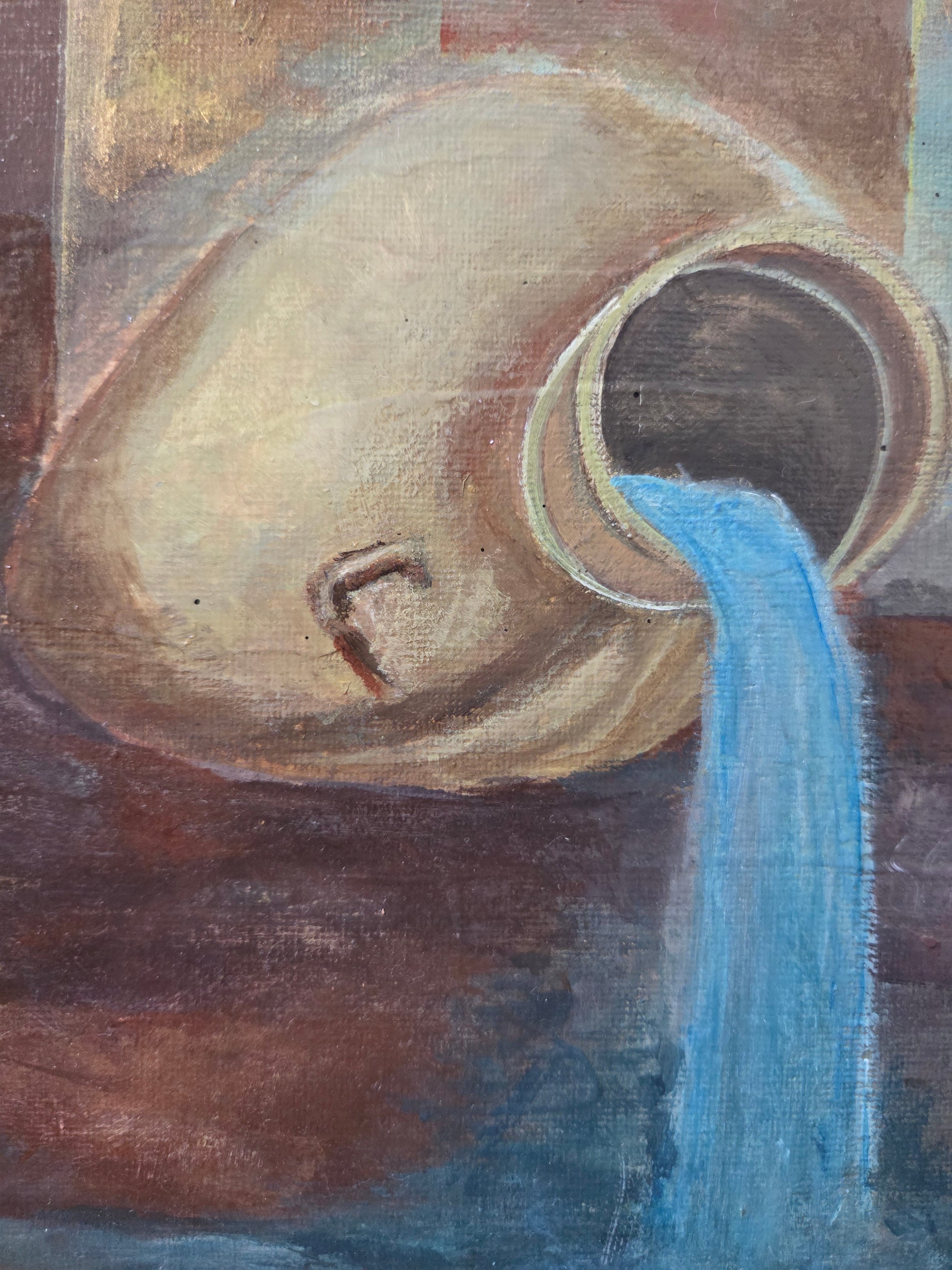 Hidden Oasis Original Abstract Expressionist | Art is my Universe