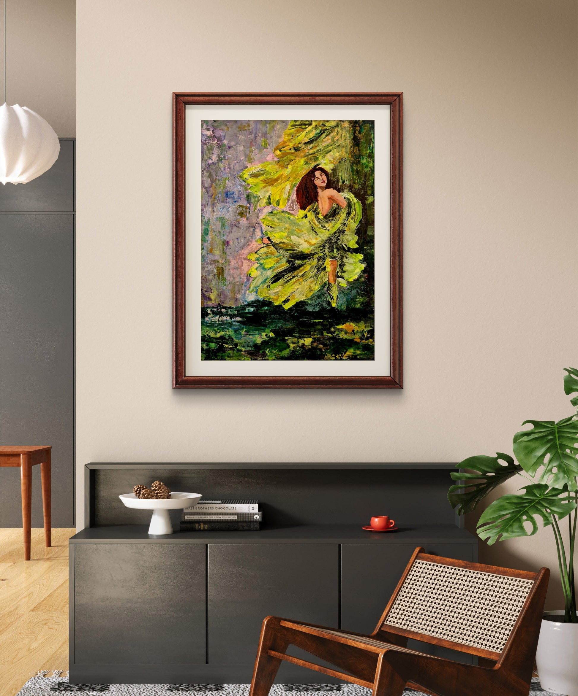 Rebel in Bloom - Original Painting | Art is my Universe