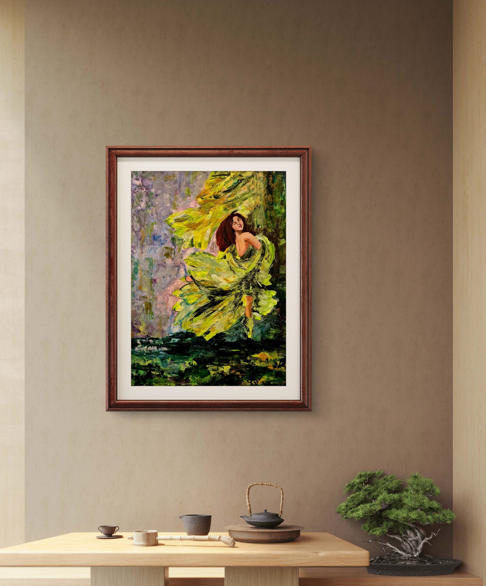 Rebel in Bloom - Original Painting
