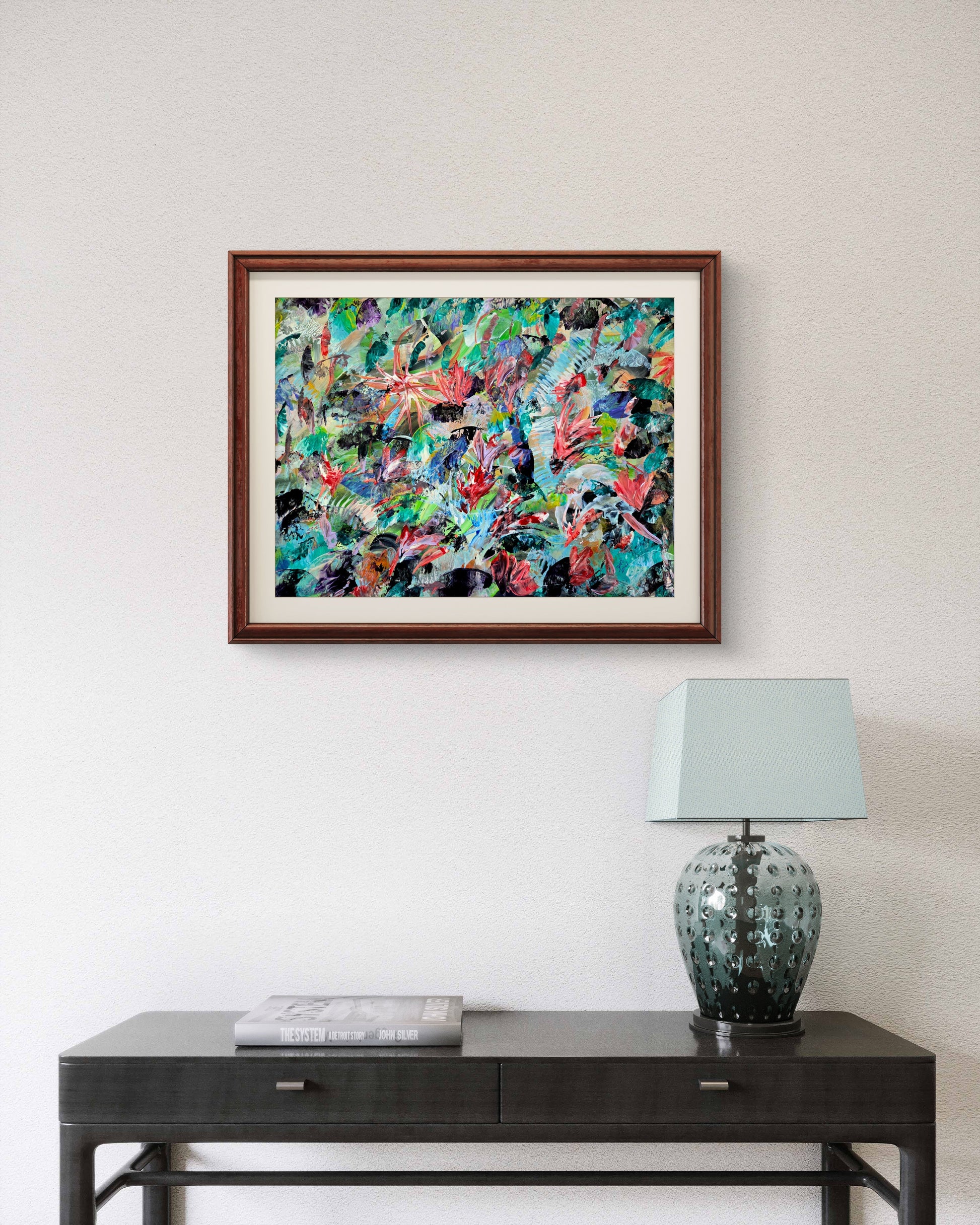 Deep Into Nature – Original Acrylic Painting by Jasmina Mendoza - 6