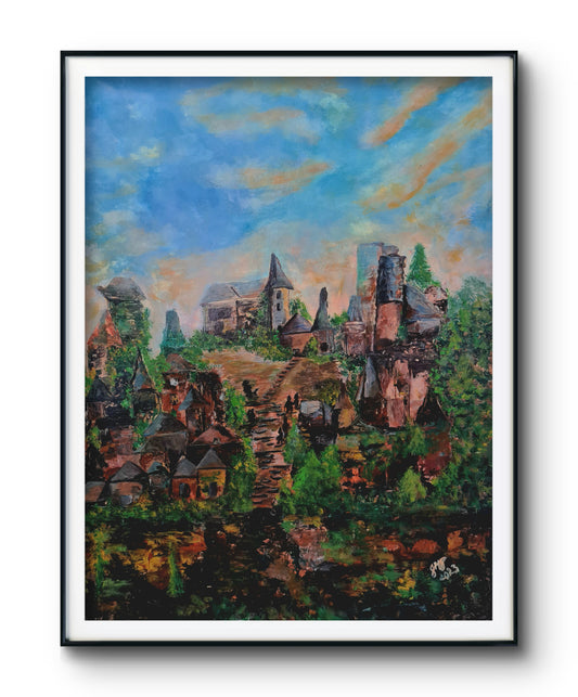Greenwick Original Acrylic Painting by Jasmina Mendoza - 0