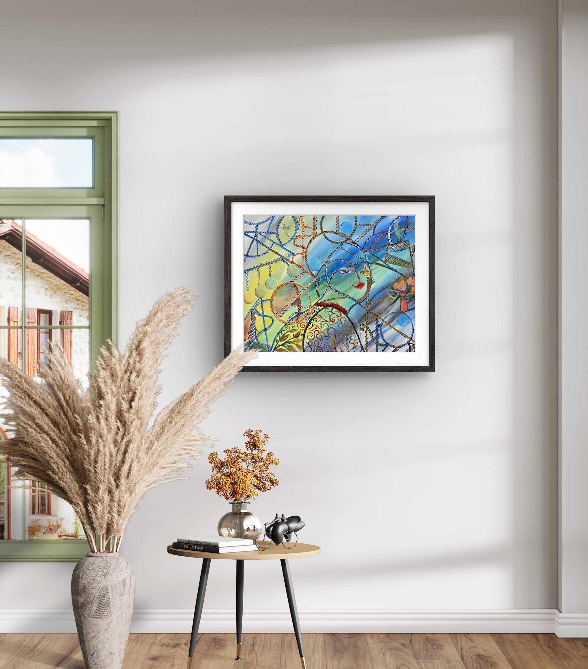 Life’s Pendulum – Original Acrylic Painting by Jasmina Mendoza - 7