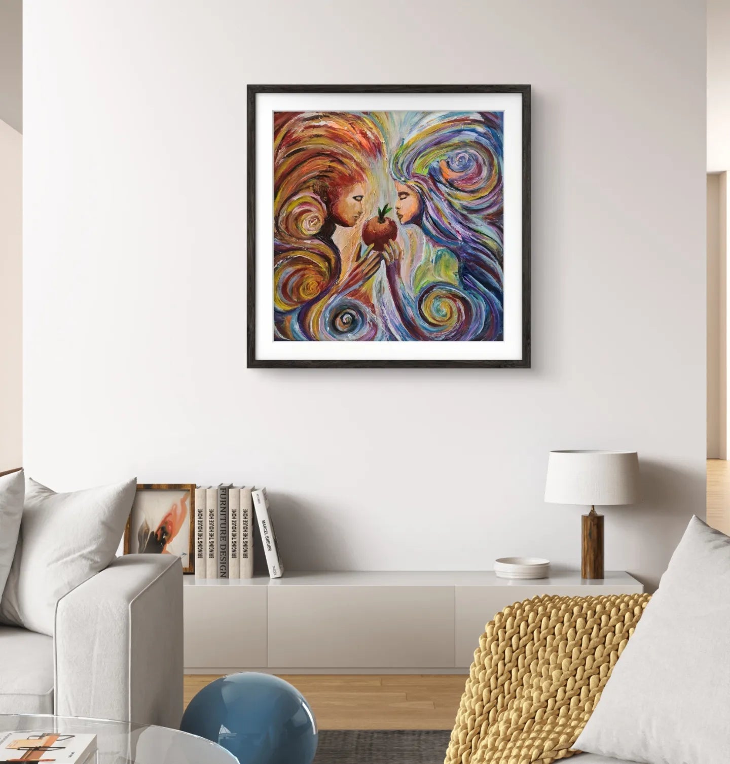 Forbidden Original Abstract Impasto Painting - 6