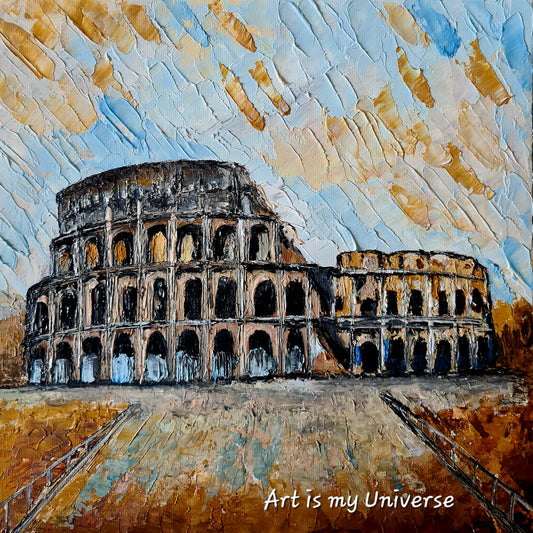 Colosseum in Impasto