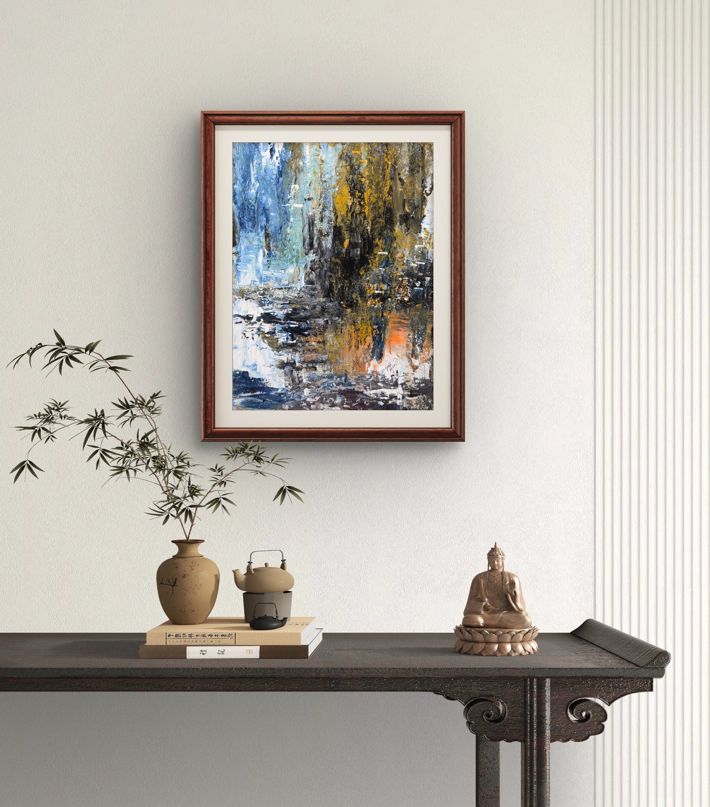 Reflections – Original Acrylic Painting by Jasmina Mendoza