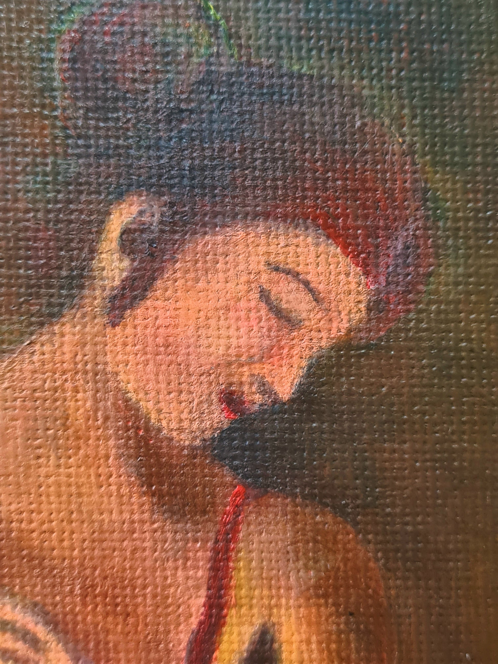 Vulnerability – Original Acrylic Painting by Jasmina Mendoza - 1