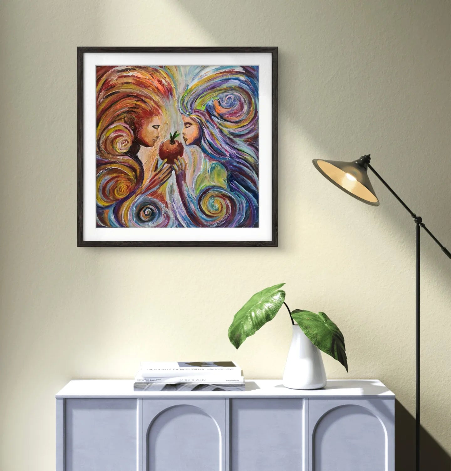 Forbidden Original Abstract Impasto Painting - 3