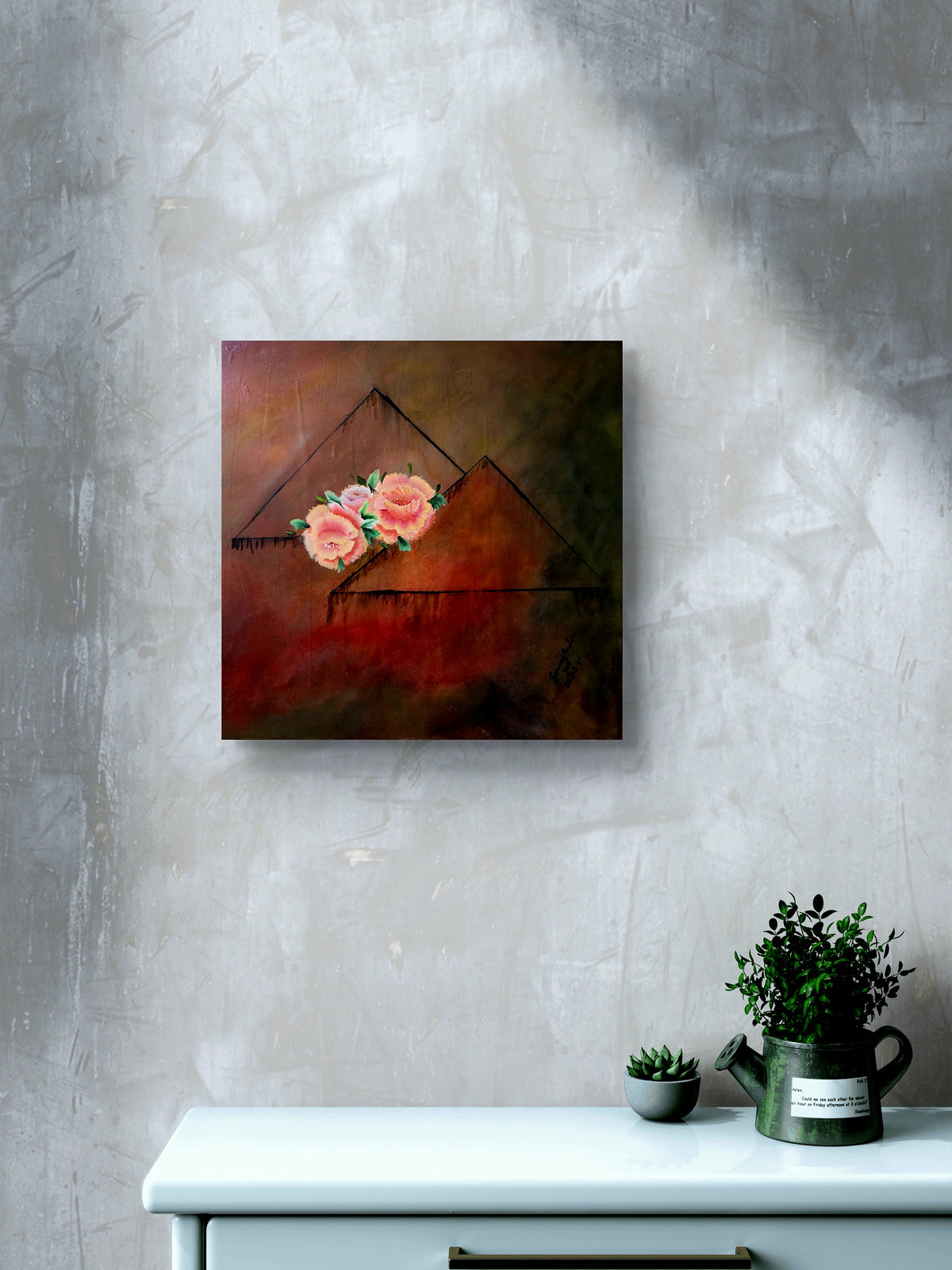 Motivation Found — Original Mixed Media Painting