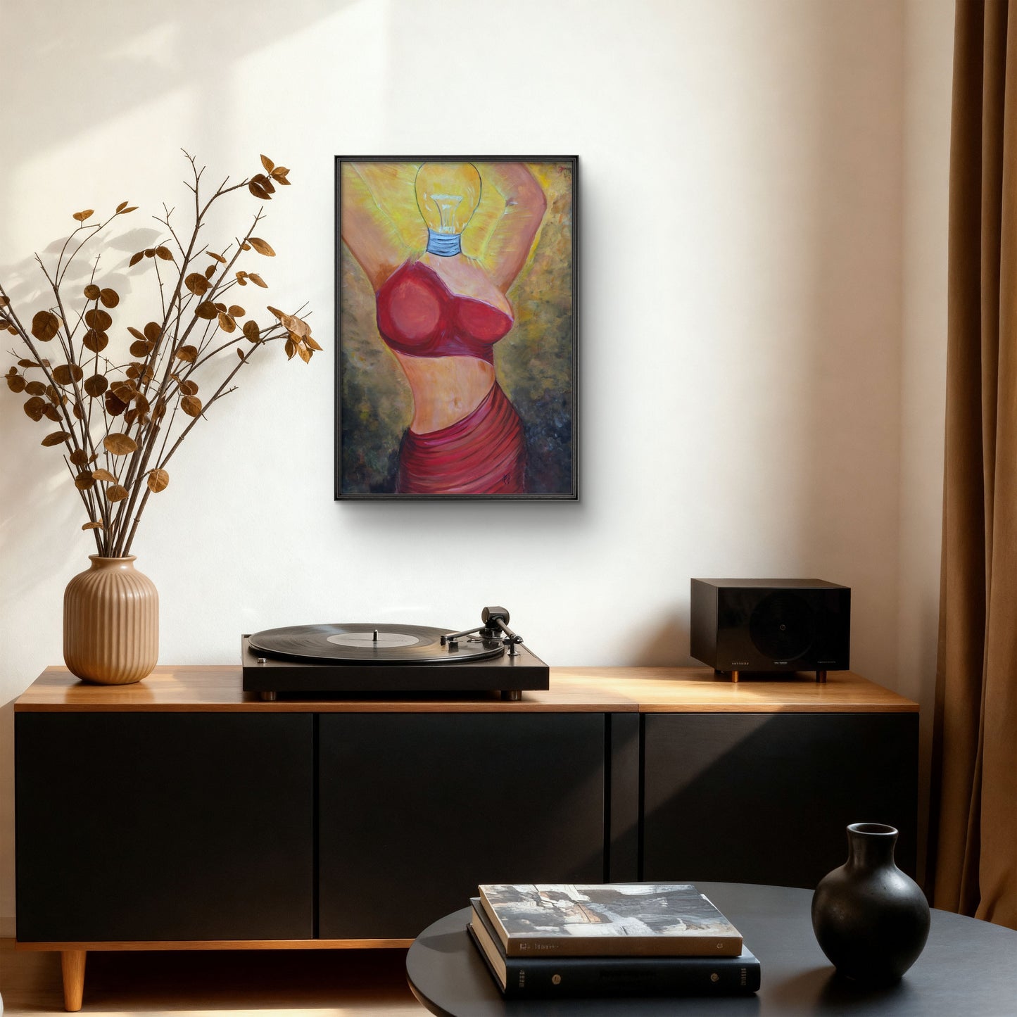 Bright Mind – Original Acrylic Painting by Jasmina Mendoza - 4