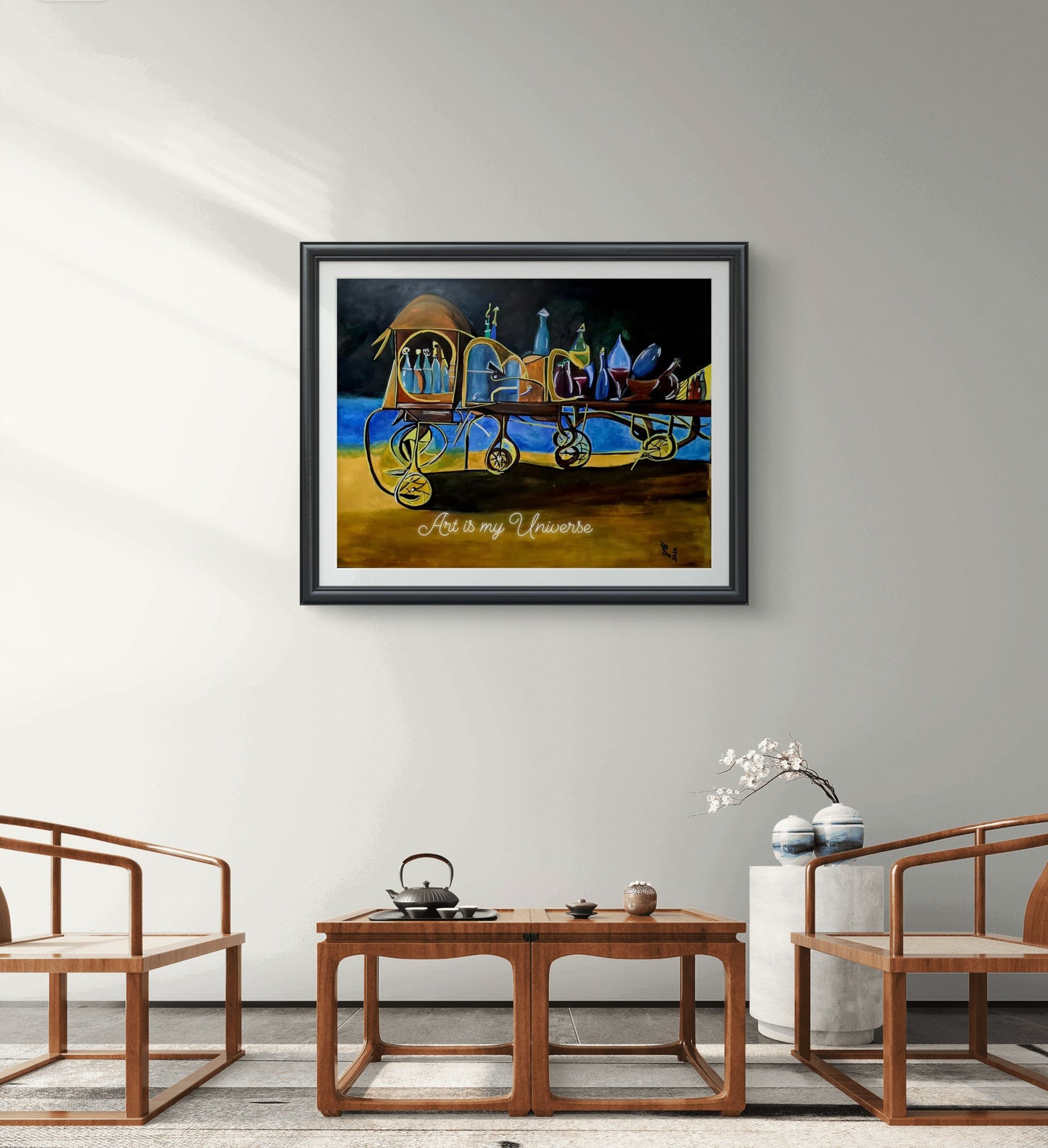 The beer's cart. | Art is my Universe