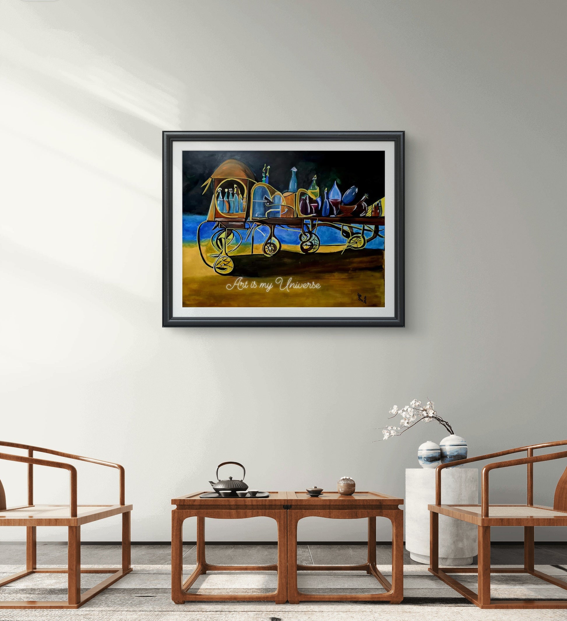 The beer's cart. | Art is my Universe