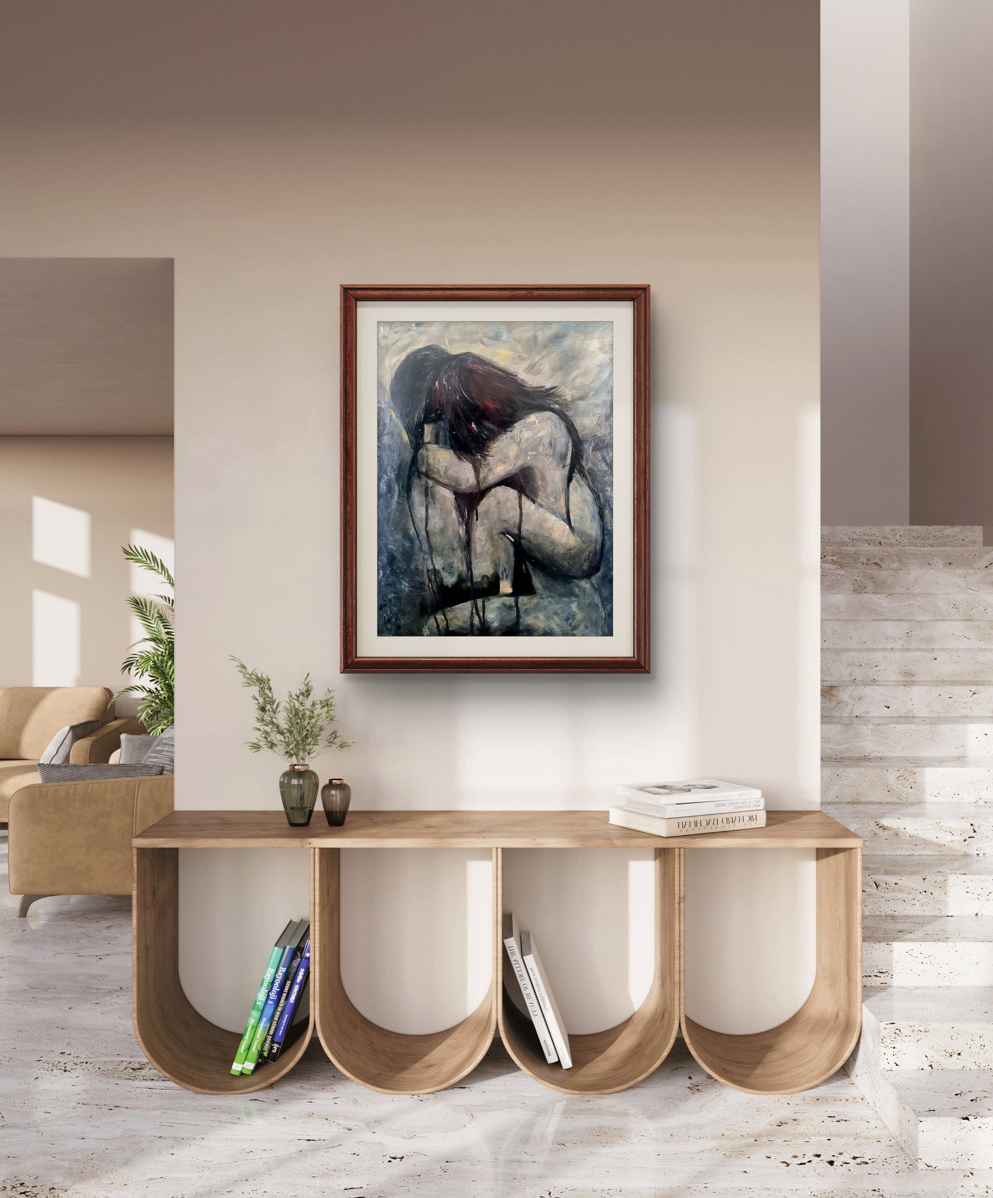 Caught in Your Arms - Original Painting | Art is my Universe