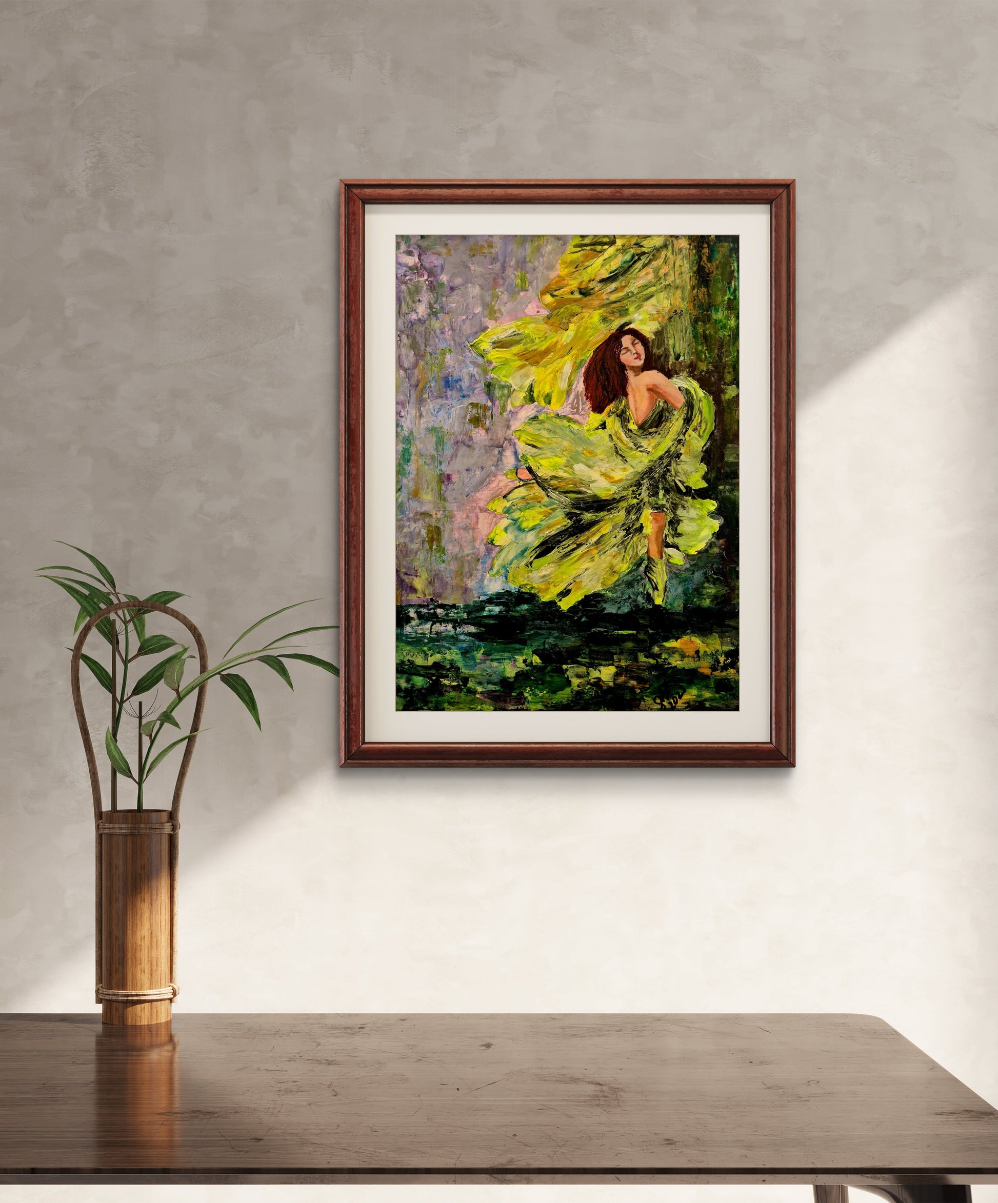 Rebel in Bloom - Original Painting